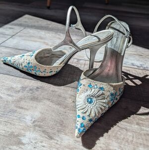 Vintage Sergio zelcer heels sz. 9 A2-1001